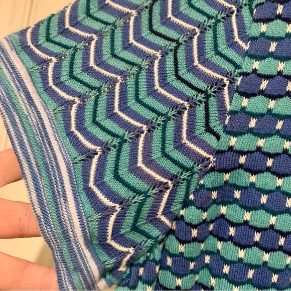 Axcess Liz Claiborne Company Short Sleeve Button Front Multi-color Top XL NWT - Picture 7 of 10